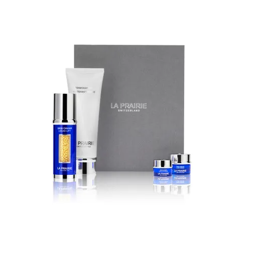 La Prairie Skin Caviar Cleansing And Lifting Face Ritual limitovaný set ikonické kolekce Skin Caviar