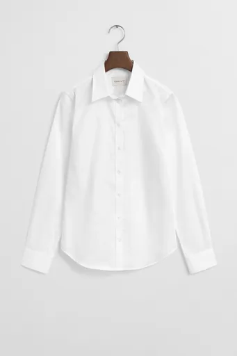 KOŠILE GANT SLIM SATEEN SHIRT WHITE