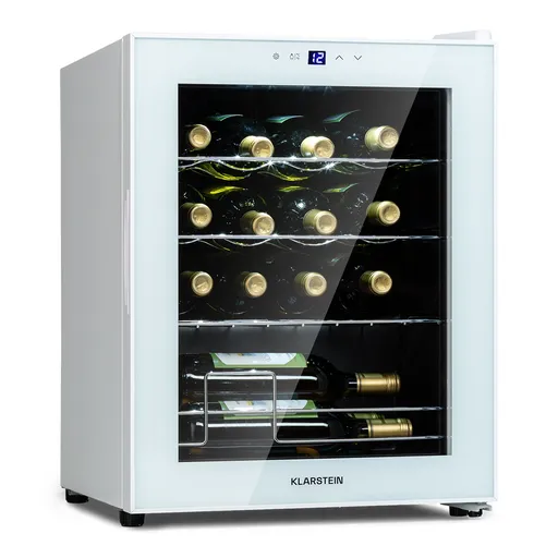 Klarstein Shiraz 16 Quartz, vinotéka, 42 l,160 W, 5-18 °C, dotykové ovládání