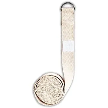 YOGGYS - Pásek na jógu KRÉMOVÁ (745125293776)