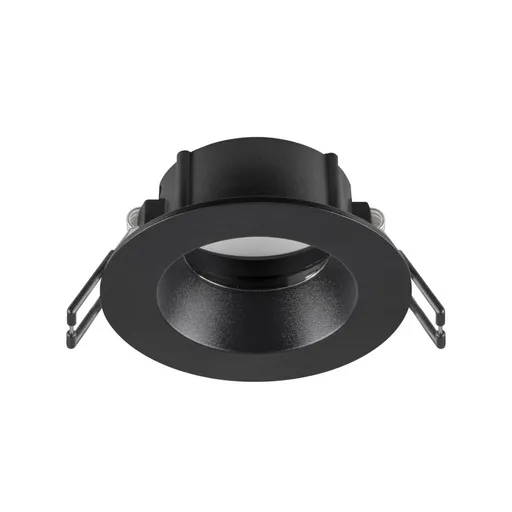 BIG WHITE (SLV) NEW TRIA 68 kroužek pro vestavbu do stropu, D: 8,2 H: 3,4 cm, IP 65, černá 1007345