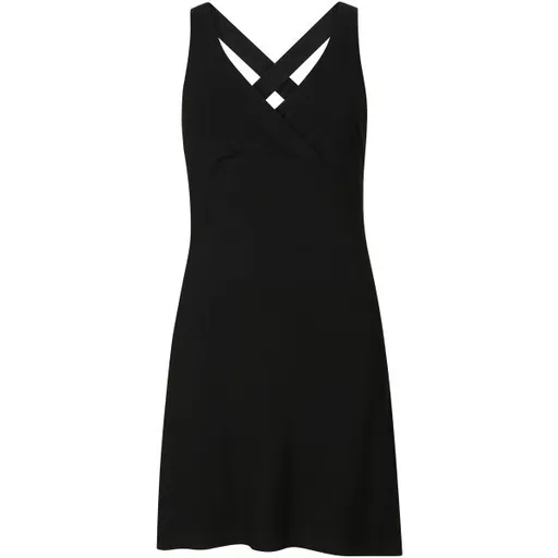 PROGRESS EMILY Dámské sportovní šaty s bambusem, černá, velikost