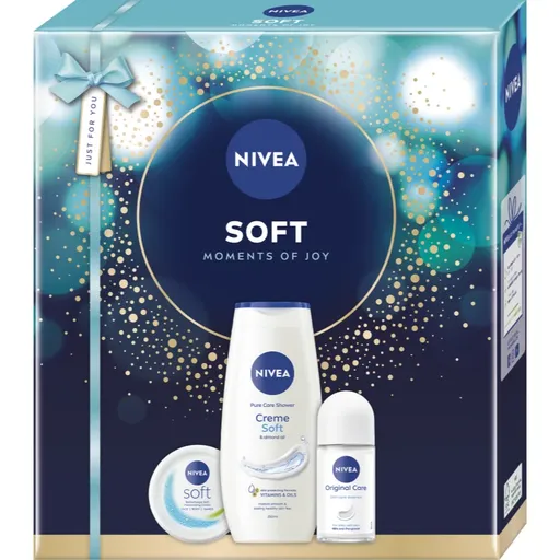 NIVEA Soft Moments of Joy dárková sada pro jemnou a hladkou pokožku