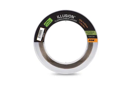 Fox Fluorocarbon Illusion Fluorocarbon Leader Naturals Green 50m,Fox Fluorocarbon Illusion Fluorocarbon Leader Naturals Green 50m