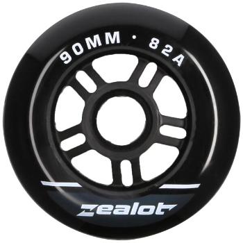 Zealot INLINE WHEELS 4 PACK 90-82A Sada in-line koleček, černá, velikost