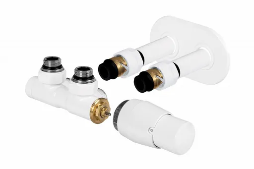 HOPA TERM-SET, středový ventil (Z4) Barva Bílá, Varianta Pravá RDTERMSETRW