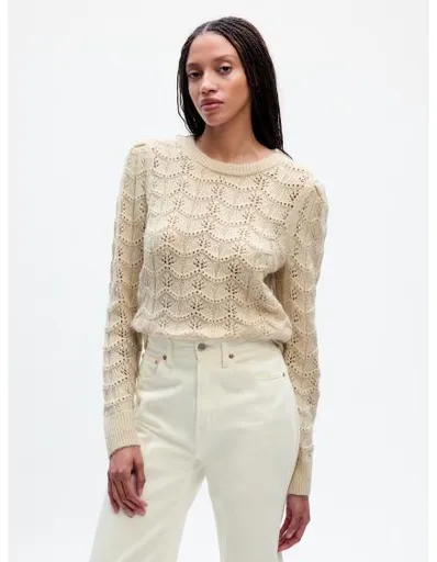 Pletený svetr s příměsí vlny