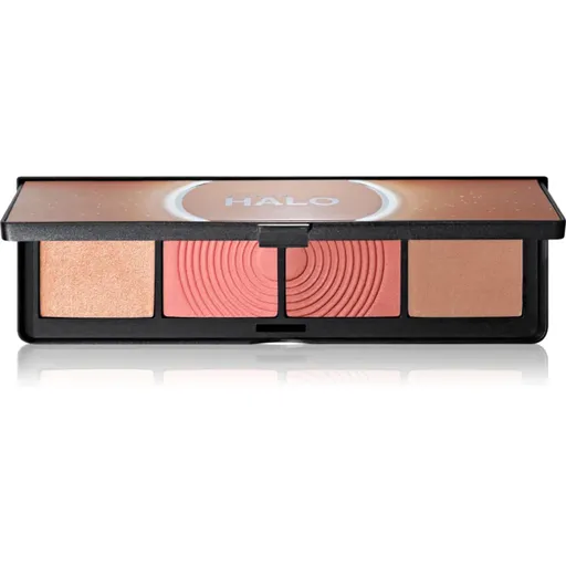 Smashbox Halo Sculpt + Glow Face Palette paletka rozjasňovačů a tvářenek odstín Back to Cali 15,7 g