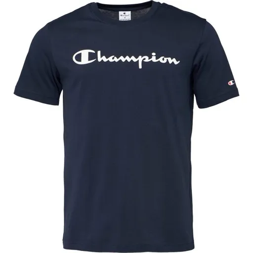 Champion SS TEE Pánské tričko, tmavě modrá, velikost