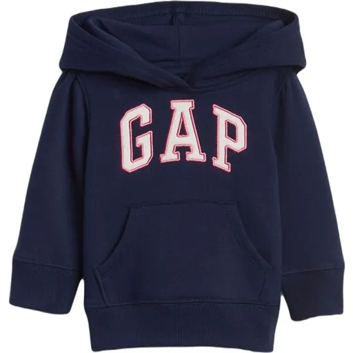 GAP LOGO Dívčí mikina, tmavě modrá, velikost 5Y
