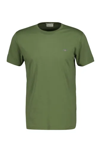 TRIČKO GANT SLIM SHIELD SS T-SHIRT DRY HERB GREEN