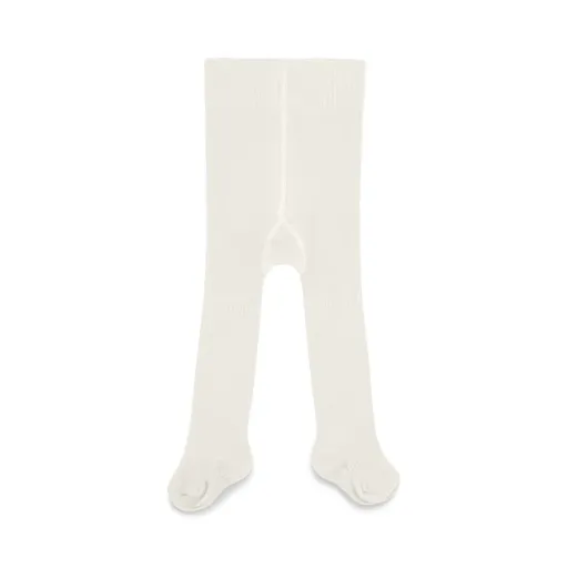 KipKep dětské punčocháče Stay-on-Tights 2-6m Off White