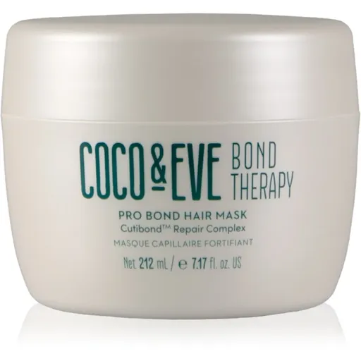Coco & Eve Bond Therapy Pro Bond Mask obnovující a posilující maska pro poškozené, chemicky ošetřené vlasy 212 ml