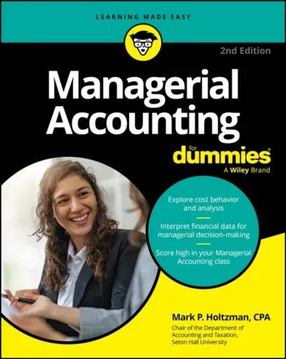 Managerial Accounting For Dummies - Mark P. Holtzman