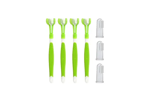 Vsepropejska Robert set zubních kartáčků pro psa