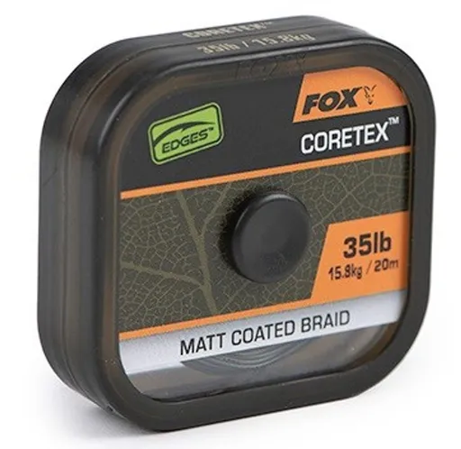 Fox Návazcová Šňůrka Naturals Coretex 20 m - 35lb,Fox Návazcová Šňůrka Naturals Coretex 20 m - 35lb