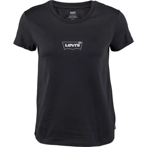 Levi's® CORE THE PERFECT TEE Dámské tričko, černá, velikost