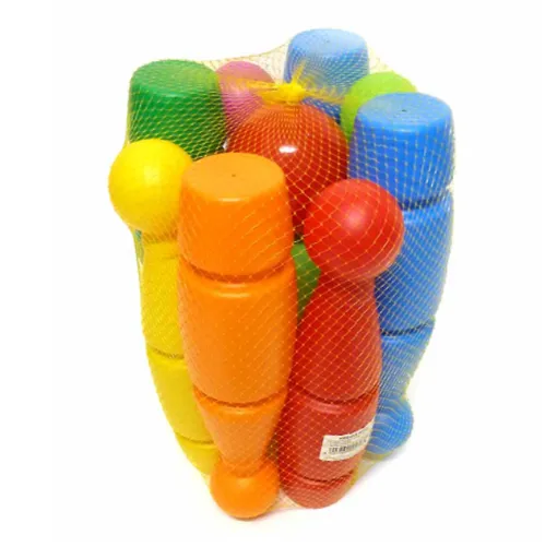 Barevné kuželky 23 cm