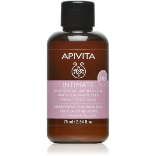 Apivita Intimate Daily Cleansing Gel svěží gel pro intimní hygienu 75 ml