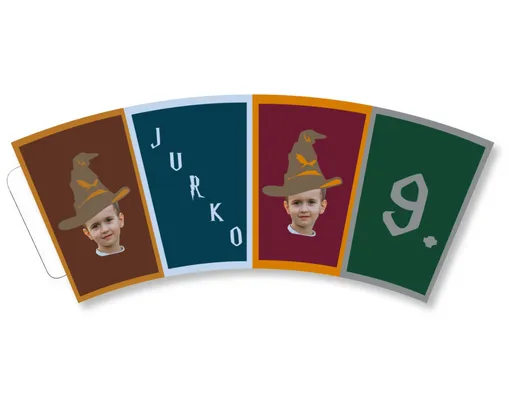 Personal Personalizované papierové poháre 6 ks - Harry Potter