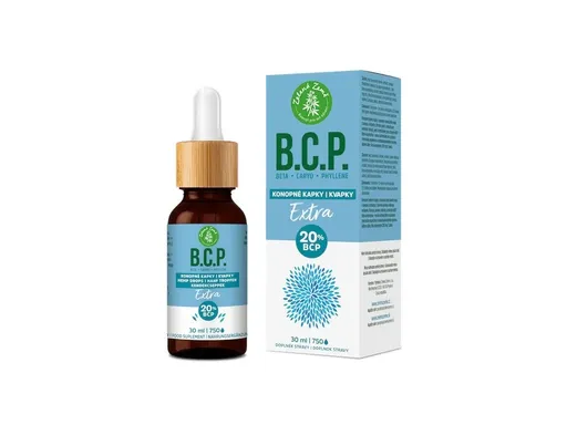 Konopné kapky s BCP Extra – 30 ml – Zelená Země