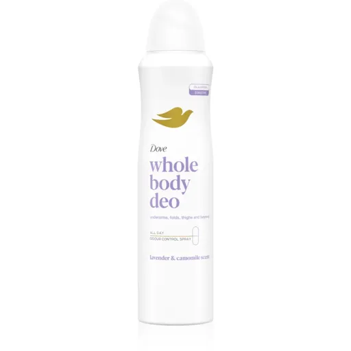 Dove Lavender & Chamomile deodorant ve spreji na tělo 150 ml