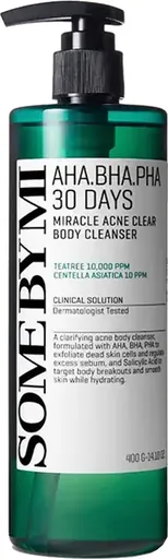 Some By Mi Čisticí tělový gel AHA BHA PHA 30 Days (Miracle Acne Clear Body Cleanser) 400 g