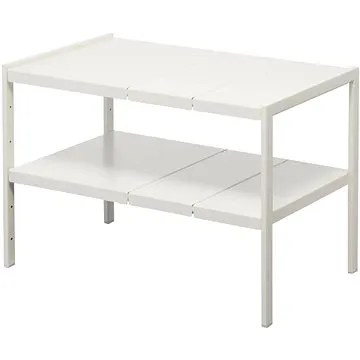 YAMAZAKI Police kuchyňská nastavitelná Tower 4948, bílá (4948)