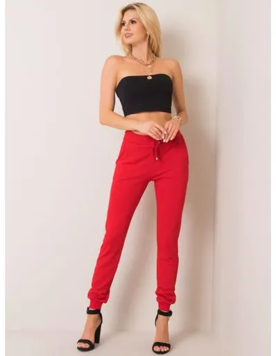 Dámské tepláky FASTER červené