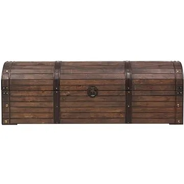 Úložná truhla z masivního dřeva vintage styl 245801 (245801)