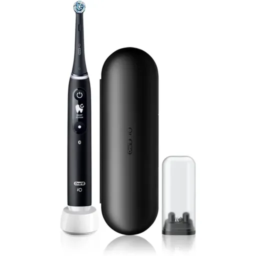 Oral-B iO6 elektrický zubní kartáček s pouzdrem Black Onyx