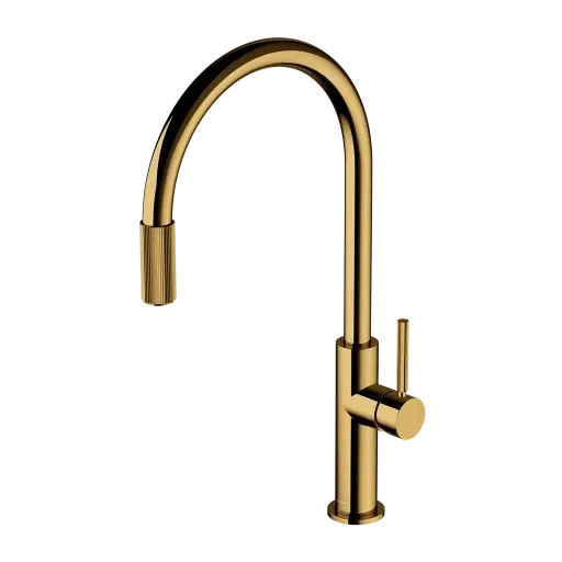 OMNIRES Dřezová baterie (kompatibilní s jakýmkoli systémem filtrace vody), zlatá SW9057GL