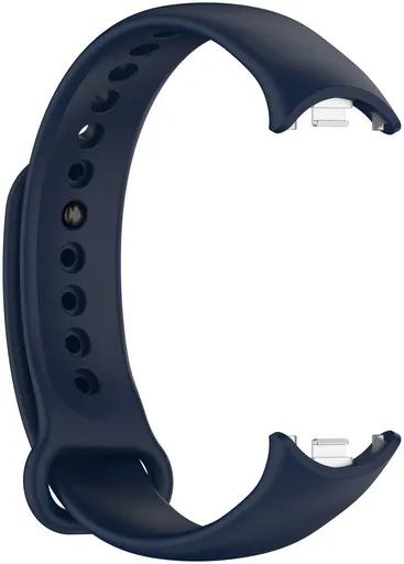 4wrist Silikonový řemínek pro Xiaomi 9 a 8 - Dark Blue