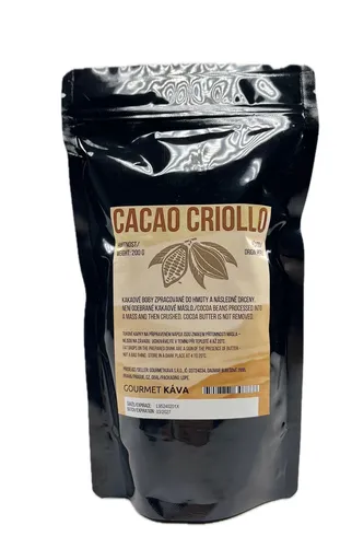 Ceremoniální kakao Criollo kousky 200g