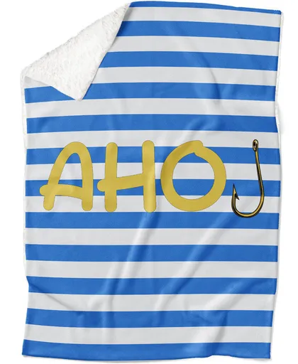 Deka Ahoj-háček (Podšití beránkem: ANO)