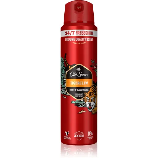 Old Spice Tigerclaw deodorant a tělový sprej pro muže 200 ml