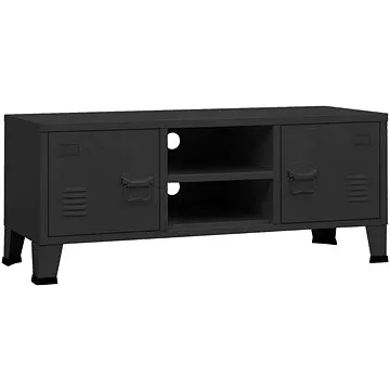 Industriální SHUMEE černý 105 × 35 × 42 cm kov (339618)