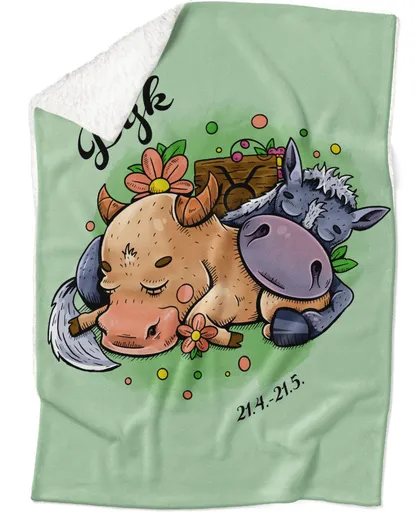 Deka Koňská znamení – býk (Podšití beránkem: ANO)