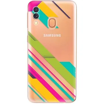 iSaprio Color Stripes 03 pro Samsung Galaxy A40 (colst03-TPU2-A40)