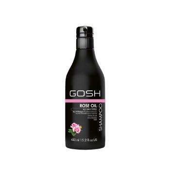 GOSH COPENHAGEN Rose Oil Shampoo jemný vlasový šampon 450 ml