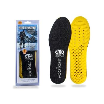 FOOTGEL COLDOOR EXTREME COLD Gelové vložky, žlutá, velikost