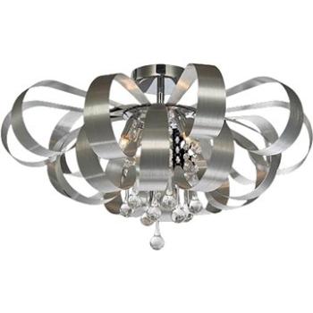 Luxera 64410 - Křišťálový přisazený lustr RIBBON CRYSTAL 6xG9/33W/230V (96311)