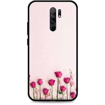 TopQ Xiaomi Redmi 9 silikon Roses 52931 (Sun-52931)