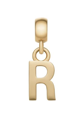 Daniel Wellington Pozlacený přívěsek písmeno "R" Charms DW00400501