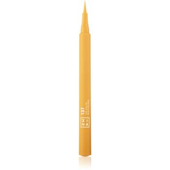 3INA The Color Pen Eyeliner oční linky ve fixu odstín 137 - Yellow 1 ml