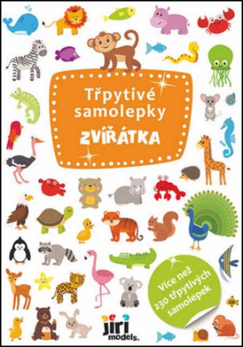 Zvířátka - třpytivé samolepky