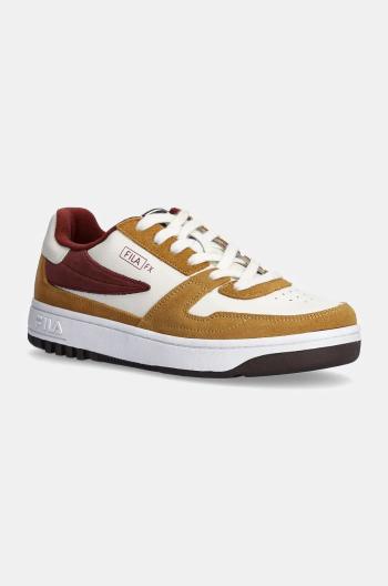 Kožené sneakers boty Fila Fxventuno WTR hnědá barva, FFM0379