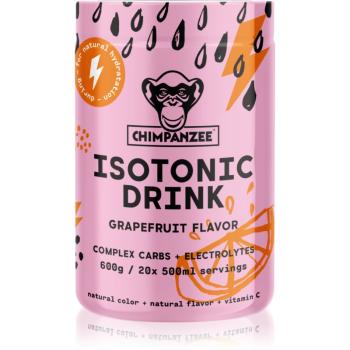 Chimpanzee Isotonic Drink rehydratační iontový nápoj v prášku příchuť Grapefruit 600 g