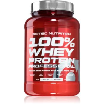 Scitec Nutrition 100% Whey Protein Professional syrovátkový protein s trávícími enzymy příchuť Coconut 920 g