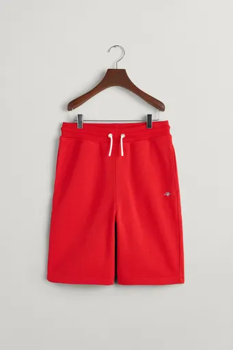 TEPLÁKOVÉ ŠORTKY GANT SHIELD SWEAT SHORTS BRIGHT RED
